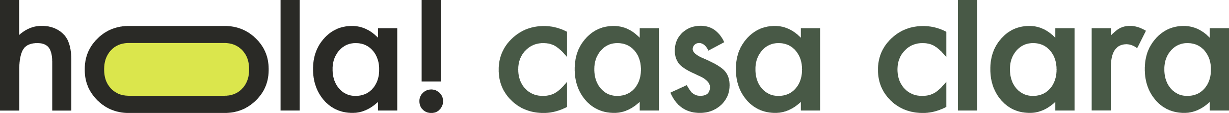 Hola Casa Clara Logo Primary (PNG)